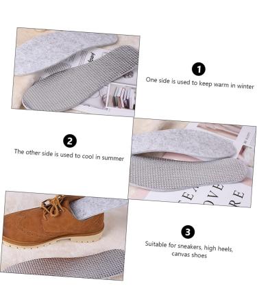 FRCOLOR 3 Pairs Insole Foam Shoe Inserts - Breathable Cushions & Sports Accessories | Premium Compression Stockings & Essential Products - Buy Online on GoSupps.com