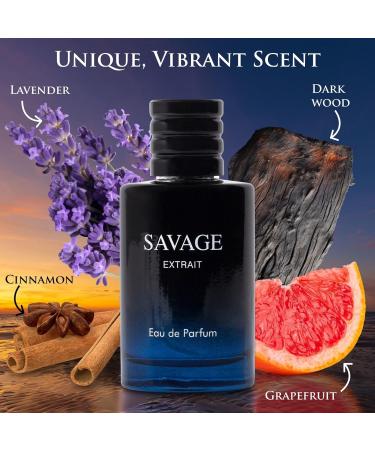 Valentine Milano for Men & Savage Extrait eau de parfum for Men Warm Masculine Scent for Daily Use Casual Men's Cologne 3.4oz/100ml (Pack of 2) - Buy Online on GoSupps.com