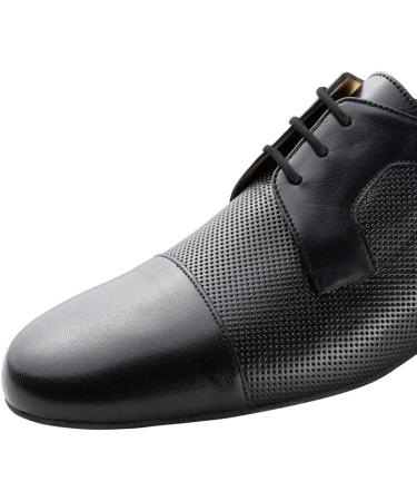 Buy Werner Kern Men's Dance Shoes 28049 - Leather Black 1.5 cm Micro-Heel Made in Italy - Size 46 EU | International Shipping Available - Buy Online on GoSupps.com