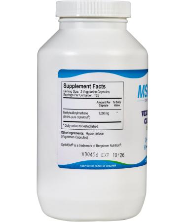 KALA HEALTH MSMPure MSM Capsules 250 Count and MSM Gel with Organic Aloe 8oz Bundle - Buy Online on GoSupps.com