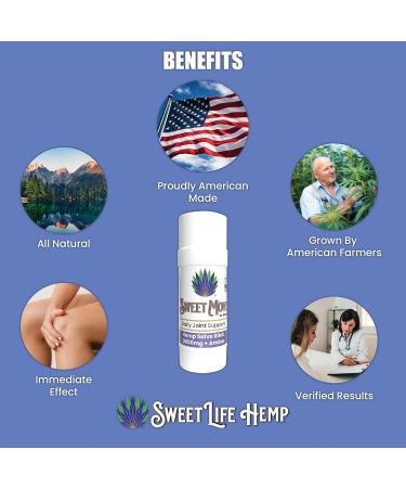 Sweet Life Hemp Salve Stick 3000mg | Organic Pain Relief Muscle Rub | International Shipping | Small Business - Buy Online on GoSupps.com