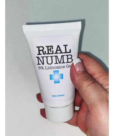 REAL NUMB Maximum Strength Lidocaine 5% Anorectal Cream for Hemorrhoid Relief - 44g Tube - Buy Online on GoSupps.com