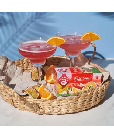 DEKOND TEEKANNE - Fruit Love Tea - Multi-fruit flavored fruit teas - 6 x 20 tea bags - Buy Online on GoSupps.com