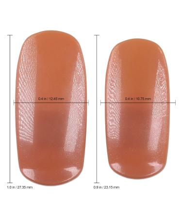 PANA USA Training Practice Tips - Fake Nail Tips for DIY Manicure & Nail Art (Brown - Buy Online on GoSupps.com