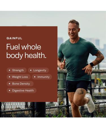 Gainful Everyday Plant Protein Powder 23g Plant Protein per Serving Unflavored Supports Strength Recovery and Balanced Nutrition Vegan Gut Friendly No Artificial Ingredients 14 Servings Plant - Everyday 14.5 Ounce  - Buy Online on GoSupps.com