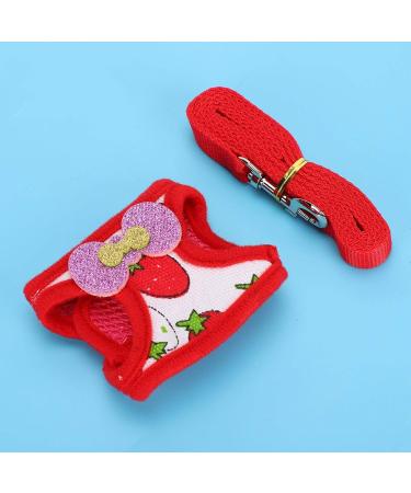 Fdit Small Animals Harness and Leash Set Soft Harness with Lead for Rabbits Bunny Rabbits Adjustable Harness (S) - Buy Online on GoSupps.com