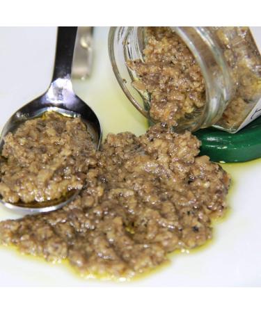 Black Truffles and Mushrooms Sauce - Black Truffle Pesto Nero wt. 3.2 oz(90g) Fall/Winter Burgundy Black Truffles (Tuber Uncinatum)- Garnish Seasoning Gourmet Food - Vegan  Non-GMO  All-Natural - Buy Online on GoSupps.com