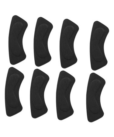NOLITOY 24 Pairs High Heels Heel Stickers Heel Cushion Heels for Men Leather Heelpiece Stickers Anti-wear Shoe Pad Mens Shoe Inserts Black Gel 4d Sponge Patch Breathable