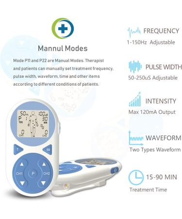 Buy TENS Unit Muscle Stimulator - 2020 Upgrade 3-in-1 EMS Pulse Massager | 32 Presets & Manual Modes for Pain Relief - International Shipping Available - Buy Online on GoSupps.com