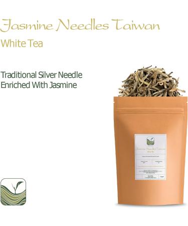 Moli Yinzhen White Tea Jasmine Needles Taiwan 30g - Premium Jasmine Silver Needle White Tea - Buy Online on GoSupps.com
