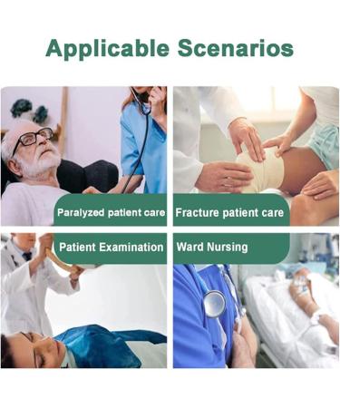 Foldable Transfer Slide Board Portable Stretcher Hospital Bed Positioning Pad with 2 Handles High Toughness/not Easy to Damage/durable for Turn or Lift Anyone - Buy Online on GoSupps.com