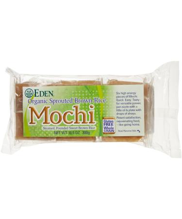 Eden Foods Organic Sprouted Brown Rice Mochi, 10.5 OZ
