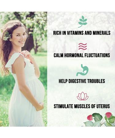 ORIGEENS Organic Raspberry Leaf Tea 200g for Pregnancy, Menstruation & Fertility - Buy Online on GoSupps.com