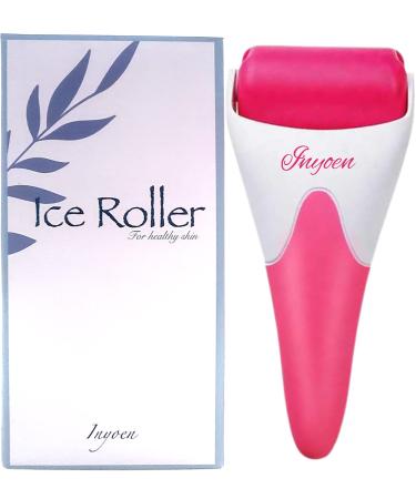 INYOEN Facial Massager | Frozen Skincare Accessories for Face  Eyes & Body | Ice Roller for Puffiness  Migraine  Wrinkles & Sun Damage Relieff (Green) (Pink)