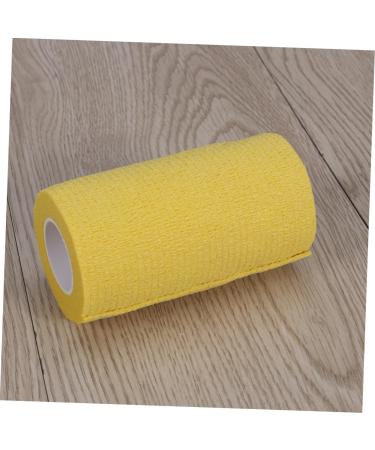 Buy Self-Adhesive Yellow Knee Pads for Sports | Medium Rolls Tape | International Shipping - Buy Online on GoSupps.com