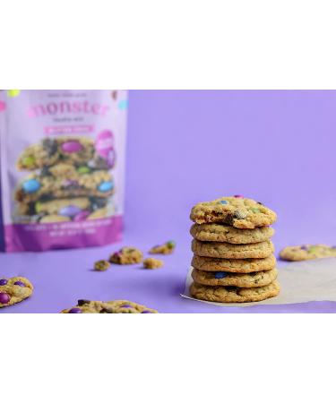 Miss Jones Baking Monster Cookie Mix - Gluten Free with 25% More Chocolate, 50% Lower Sugar, Lactation Cookie - Naturally Sweetened Desserts & Treats - 10.57 oz - Buy Online on GoSupps.com