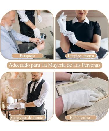 Zykort Reusable Cotton Gloves - 11 Pairs White Moisturizing Gloves for Dry Hands Eczema & Jewelry Inspection - Buy Online on GoSupps.com