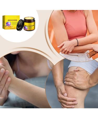 Cr me de soin des os r utilisable 60 g baume de massage formule non grasse absorption rapide pour soulager tout le corps pour le dos le cou les mains les pieds et les genoux - Buy Online on GoSupps.com