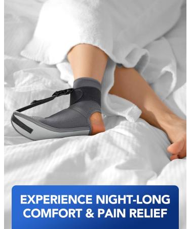 Plantar Fasciitis Night Splint - Effective Relief Brace for Sleeping & Stretcher | International Shipping Available - Buy Online on GoSupps.com