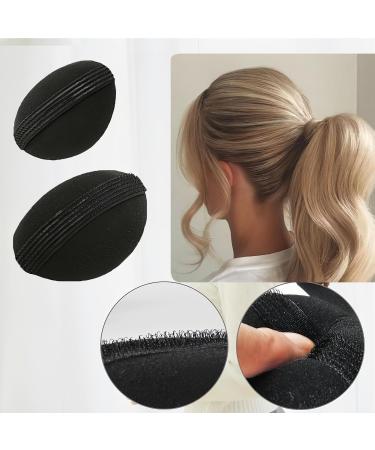 2-Piece Dutt Pillow Set | Nylon Invisible Fluffy Hair Accessories for Volume & Style | Perfect for Parties & Special Occasions - Buy Online on GoSupps.com