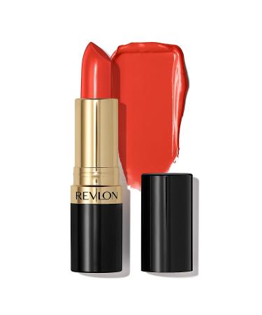 Revlon Super Lustrous Lipstick in Kiss Me Coral (750) - Moisturizing Creamy Formula with Vitamin E and Avocado Oil - Buy Online on GoSupps.com