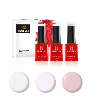 Bluesky Gel Polish Mini Set - French Manicure (3 X 5ml) French Manicure 5 ml (Pack of 3)