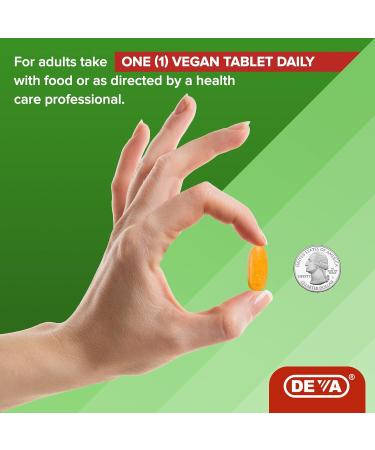 DEVA Vegan Glucosamine MSM & Chondroitin + Turmeric CMO Boswellia Hyaluronic Acid & More Improved Non-Animal Formula 90 Tablets 90 Count (Pack of 1) - Buy Online on GoSupps.com