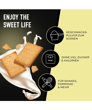 ESN Designer Flavor Powder Buttercookie 250g - Low Sugar High Quality Made in Germany - Sweet Flavoring for Baking & Cooking - Buy Online on GoSupps.com