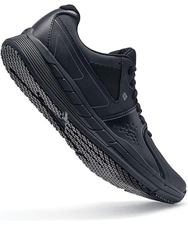 Shoes for Crews Falcon Women's Slip Resistant Non Slip Work Shoes - Black, Size 9 (Med/Wide) - Buy Online on GoSupps.com