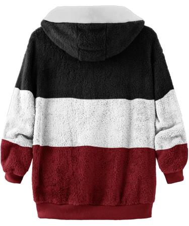 Shop Hanxiulin Women's Fleece Plush Jacket - Oversized Warm Winter Coat in 4XL & Color Variants - Buy Online on GoSupps.com