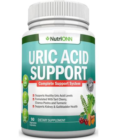 NutriONN Kidney Cleanse Capsules & Uric Acid Support Capsules Combo - Targeted Support for Healthy Uric Acid Levels - Buy Online on GoSupps.com