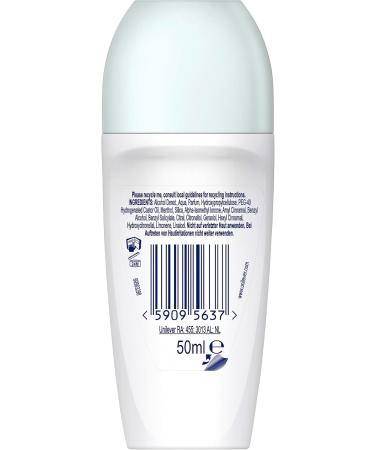  Rexona Rexona Flower Fresh roll-on deodorant provides a fresh lightly floral and discreet fragrance 6 x 50 ml - Buy Online on GoSupps.com
