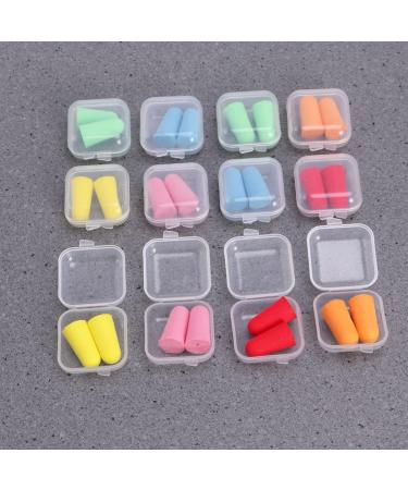 NUOLUX 12 Boxes Anti-Noise Foam Earplugs Soft Quiet Sleeping Ear Plugs for Study Sleeping Working Travel Snoring (Assorted Color) - Buy Online on GoSupps.com