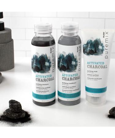 Rusk Puremix Activated Charcoal Purifying Mask - Unisex 6 oz | Best International Shipping - Buy Online on GoSupps.com
