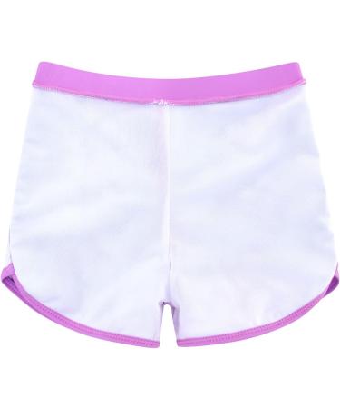 Girls Long Sleeve Two Piece Swimsuit | UPF 50+ Protection | Purple | 9-10 Years - Buy Online on GoSupps.com