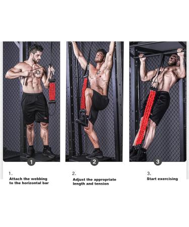 Pull-Up Assist Bands Pull up Assist Bands Heavy Duty Resistance for Pull Ups Auxiliary Elastic Band Adjustable Sturdy Training Exerciser for Gym Home Fitness 120lb - Buy Online on GoSupps.com