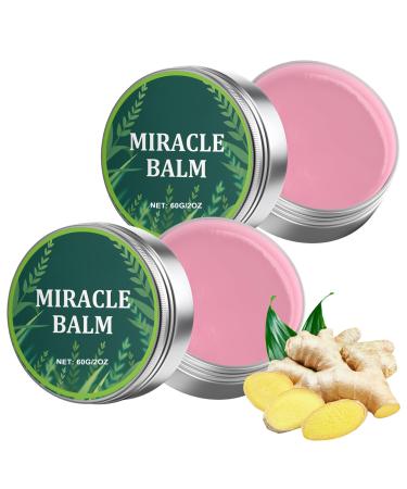 WRTHYT Miracle Balm Soothing Joint Cream Joint Soothing Cream for Back Hands Feet 60g/2OZ(2PCS)