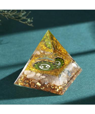 XIANNVXI Cancer Tower Healing Crystals - Positively Charged Orgone Tower for Healing, Luck, and Spiritual Gifts | Cancer Zodiac Gifts for Men and Women - Buy Online on GoSupps.com