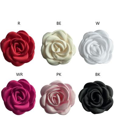 Southjieling Camellia Brooches & Attachments Elegant Jewelry Accessories for Sweaters Skirts & Dresses | White Floral Decorations - Buy Online on GoSupps.com