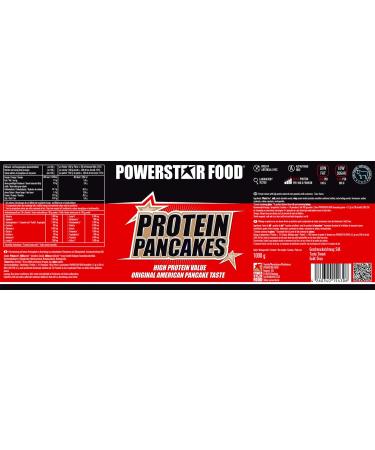 Protein Pancakes 1000g | Low Carb & Low Fat Mixture | 41.1g Protein per Serving | Only 1.7% Sugar & 1.2% Fat | Delicious Breakfast & Snack | Sweet Taste | Ideal 1kg Pack - Buy Online on GoSupps.com