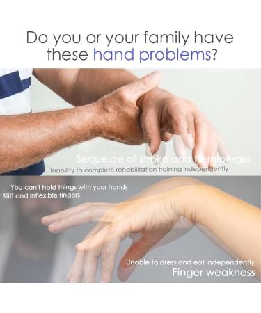Stroke Hand Splint Assistive Gloves Hand Dysfunction Patient Training Device Help Patient with Hand Dysfunction to Independently Carry Out Rehabilitation Left-L Left Large - Buy Online on GoSupps.com