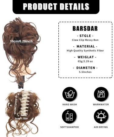 Long beard ball head wig bun grab clip Fluffy natural scrunchie bridal cocktail hairpin Messy Hair Bun Extensions Curly Wavy Hair Scrunchies claw Clip Messy Bun Hairpiece (Light Curry) - Buy Online on GoSupps.com