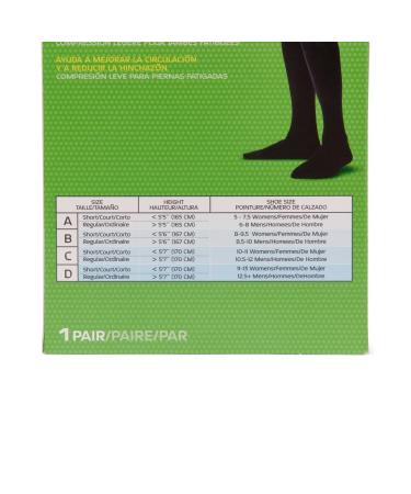 Medline CURAD Knee-High Medical Compression Socks | 20-30 mm Hg | Black | Size E | International Shipping - Buy Online on GoSupps.com