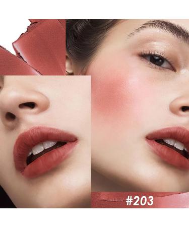 FOCALLURE Velvet Matte Liquid Lipstick Satin-Finish | High Pigmented Lip Color | Cheeks and Lips Tint | Lightweight & Quick-Drying | Clay Crush 203 - Buy Online on GoSupps.com