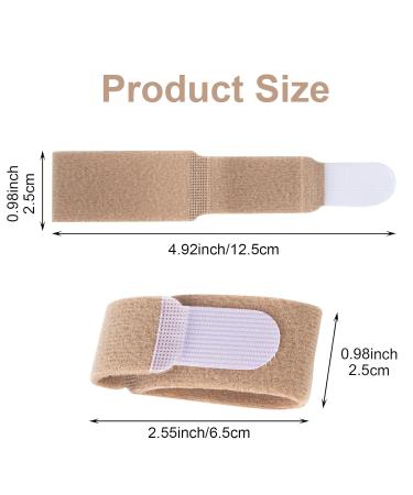 AYNKH Finger Buddy Wraps - 3PCS Fabric Toe Brace Splint for Finger Joint Support - Buy Online on GoSupps.com