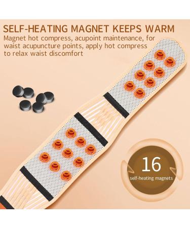 Synyey Waist Belt with Magnetic Heating - Adjustable Lordosis Support & Lumbar Pain Relief | Back Pain Recovery Waist Belt - Buy Online on GoSupps.com