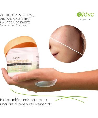  Ejove Ejove - Women's Face and Body Moisturizing Cream - Pure Organic Shea Butter - Aloe Vera - Almond Oil - Argan Oil - Anti-Stretch Mark Cream - Shea Butter with Vitamin E - Buy Online on GoSupps.com