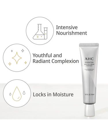 AHC Korean Skincare Essential Eye Cream for Face - Anti-Aging Hydrating Moisturizer OZ 0.33 (Pack of 1) - Buy Online on GoSupps.com