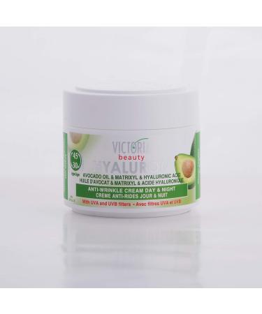 The Best Women Face Care Gift Set - Hyaluronic Acid Anti-Wrinkle Day and Night Creams Enriched with Avocado oil Micro Collagen and Retinol UV Filters Ages 30-65 3x50ml - Buy Online on GoSupps.com