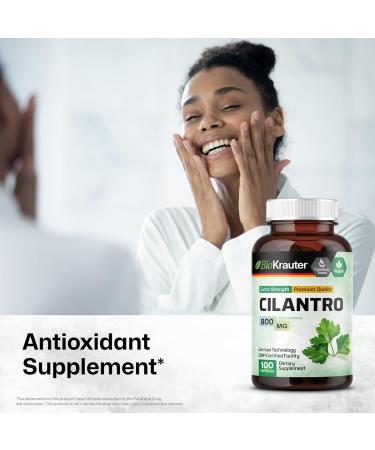 BIO KRAUTER Liver Detox Tincture 4 Fl. Oz. & Cilantro 100 Capsules - Buy Online on GoSupps.com